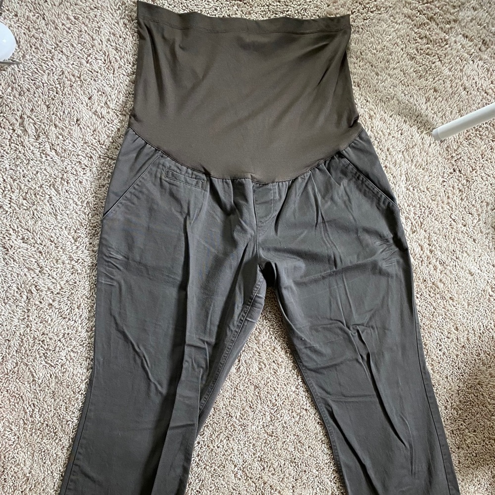 COPY - Brown Liz Lange Maternity Pants size 14
